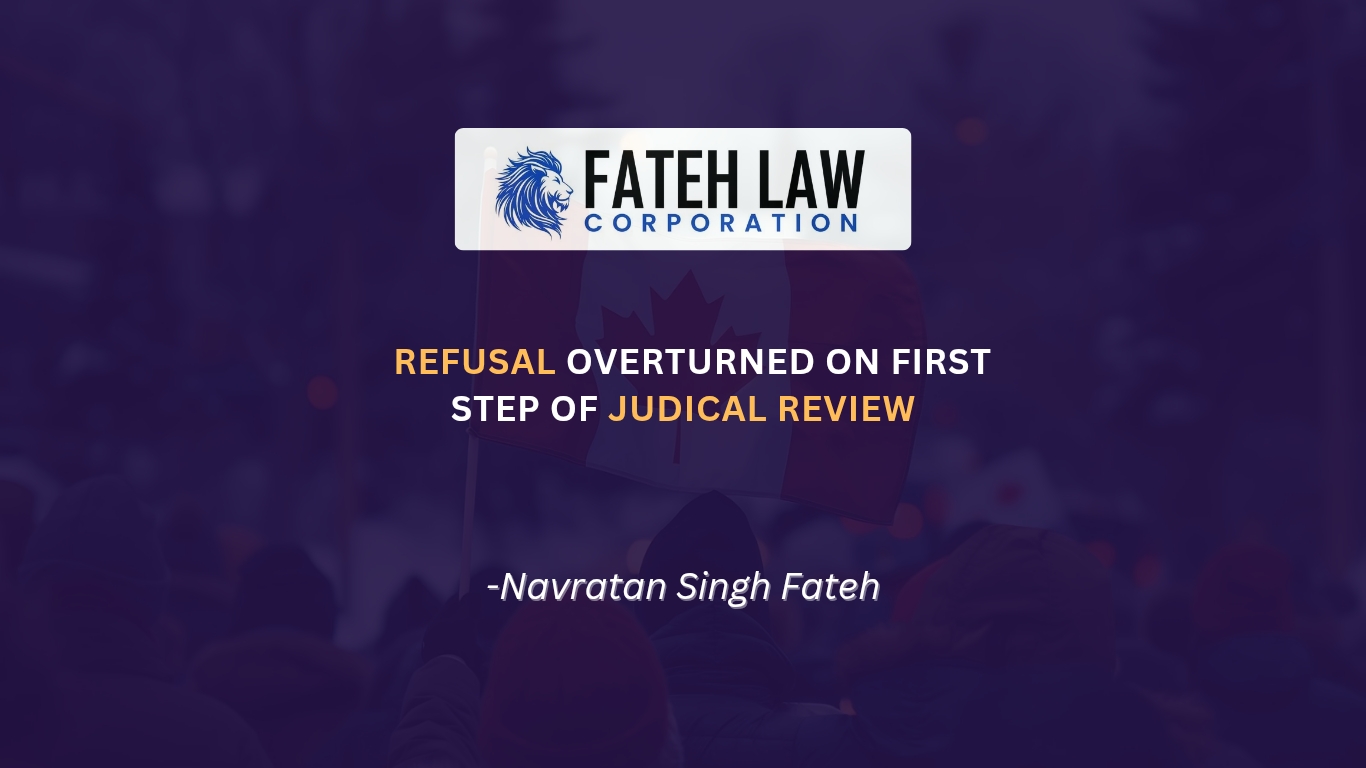 When a Mother Fights to See Her Son: How Strategic Litigation Overturned a Visa Refusal in Just 12 Days - Fateh Law Corporation - Article preview image